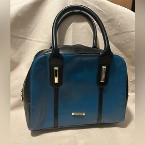 Blue and Black Anne Klein handbag